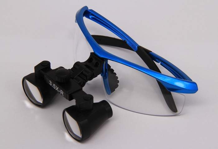 Ymarda®歯科用双眼ルーペCO350-3.5倍拡大鏡-作業距離選択可